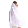 Copricapo Danza del Ventre Donna Fascia Scarf Headpiece Chiffon con Monete Costume da Ballo