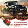 Universal Pure Brass Car Battery Disconnect Switch, Fits 12V-48V Trucks & Automobiles