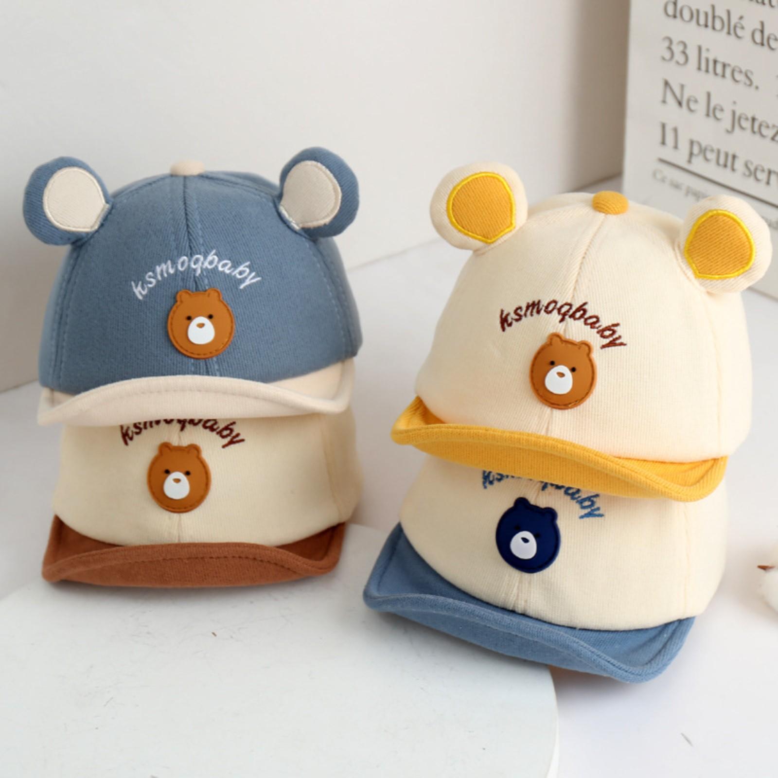 

Baby Hat Peaked Cap Children s Baseball Cap One Size бежевый