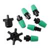 Misting Atomizing Sprayer Garden Irrigation Misting System Watering Supplies 4/5/6/7Way Fogger Nozzle with 1/2" Thread Connector