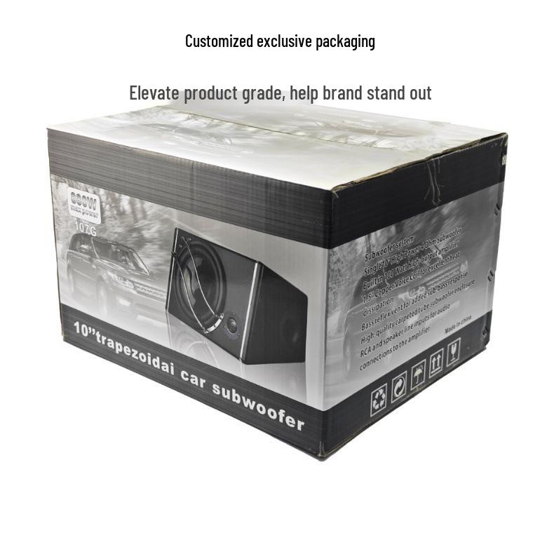 10-Inch High-Power Car Audio Subwoofer for Cross-Border Upgrades