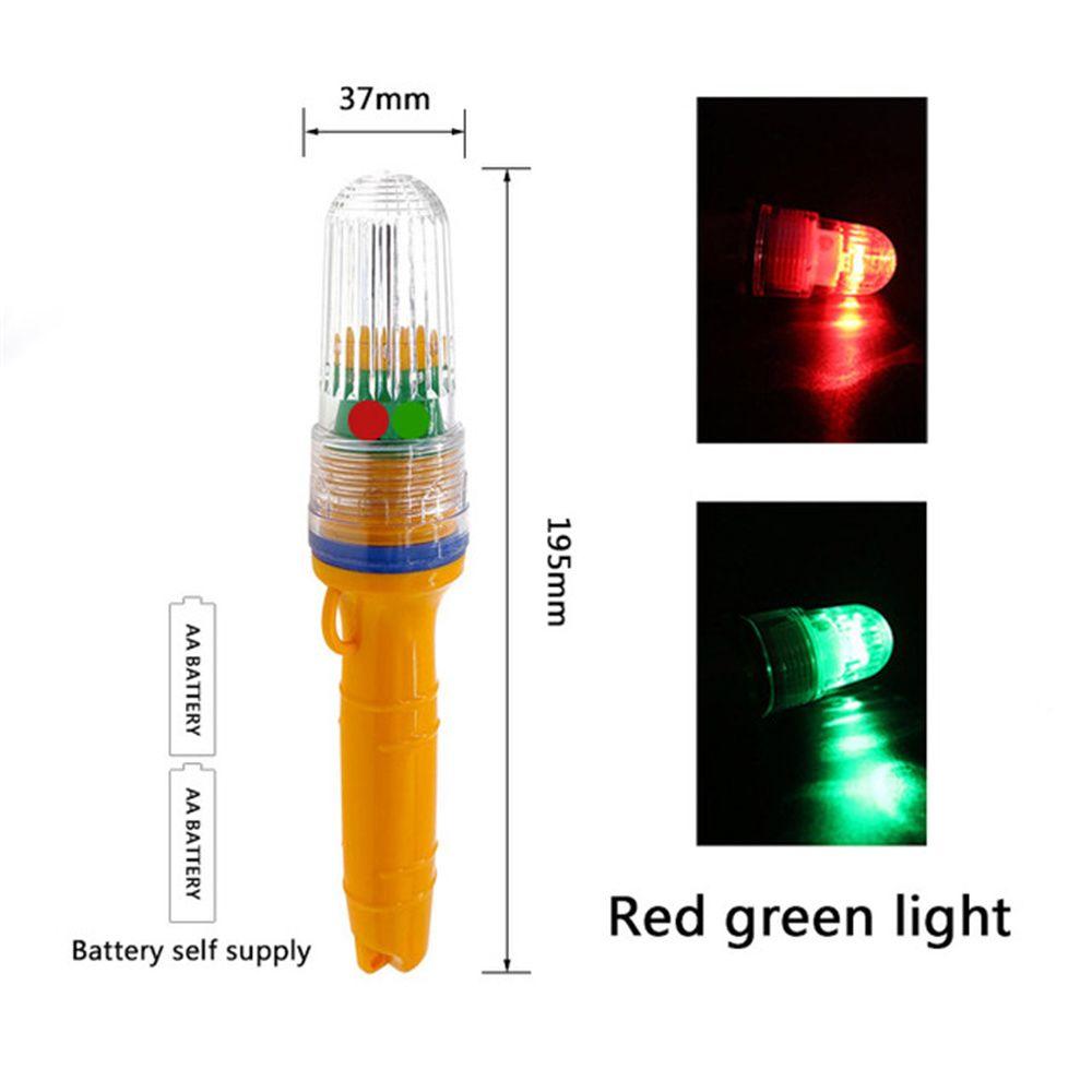 Deep Drop Underwater Attracts Fish Double Flash Lamp Beacon Lamp Indicator Lights Buoy Signal Light