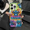 Graffiti Stitch Is Suitable for Apple 16promax Mobile Phone Case iPhone15PLUS Cute 14pro Anti-drop 13.