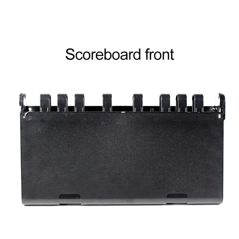 Anzeigetafel Punktezähler 4 Ziffern Tragbar Einfach Umklappen Punktezähler für Basketball Tennis Tischtennis Fußball Volleyball