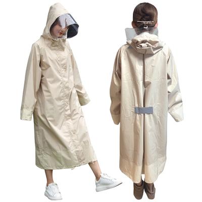 Raincoat That Does Not Compromise On Cuteness and Rain Poncho Poncho Long Long Bicycle Stylish Backpack Compatible Comes with a Storage Bag and