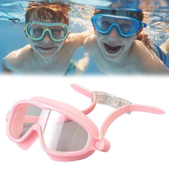 Kids Swim Goggles Anti-Fog UV Protection Leak-Proof Pool Swimming Goggles with Nose Clip Earplugs for Boys Girls Youth Toddler 3-15 Years