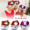1 Pcs Kids LED Christmas Hat Santa Claus Reindeer Snowman Xmas Gifts Cap Christmas Hats Kids