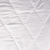 50x60 Anti-allergic Pillow with Zipper Insert, All-season, Quilted, White