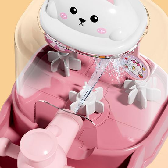 Yousheng Kids Target Water Shooter Toy Hand-eye Coordination Training Educational Toddlers Cartoon Rabbit Dinosaur Dog Interactive Water Sprayer Board