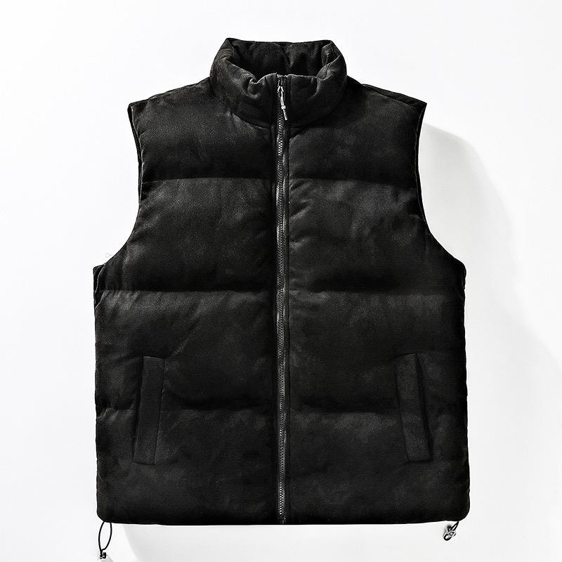 Loose Stand Collar Thick Warm Vest For Women Winter Autumn
