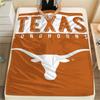 Texas Longhorns Print Flannel Blanket High Quality Warm Comfortable Cover for All Seasons Perfect for Gifts Home Decor