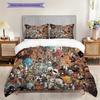 Warrior Symbolic Artwork Bedding 1 Duvet Cover 2 Pillowcase Without Core Christmas Birthday Gift Duvet Cover And Pillowcase