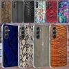 It Looks Like Real Snake Skin Phone Case for Samsung A16 A26 A36 A56 A17 A37 A57 A07 A06 A02S A03 A04S A05S Galaxy Note 20 10 A5