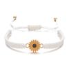 Adjustable Colorful Woven Daisy Bracelet for Men And Women Handmade Sunflower Bracelet for Couples Best Friends Graduation Gift