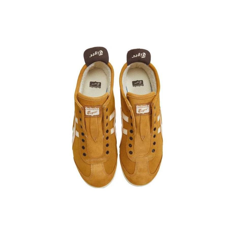 Onitsuka Tiger Unisex Mexico 66 Slip‑On Tan Presidio Vanilla 1183A438‑201