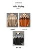 Men's Retro Diamond Pattern 100% Wool Sweater - Thick Knit Round Neck Pullover for Autumn/Winter