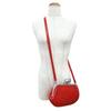 Pristine kawa-kawa Shoulder Bag Clasp-closure 3-way handbag/clutch bag Red  Used