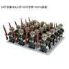 24PCS World War II Troops, American, Soviet Union, China, British Soldiers, Mini Action Figures, Humanoid Dolls, Toy Boys.