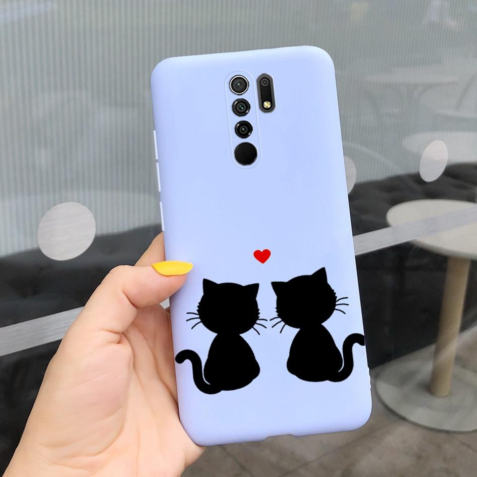 For Xiaomi Redmi 9 Case Silicone Daisy Cactus Phone Back Cover For Redmi 9 Prime Soft Case For Xiaomi Poco M2 M 2 Reloaded Coque