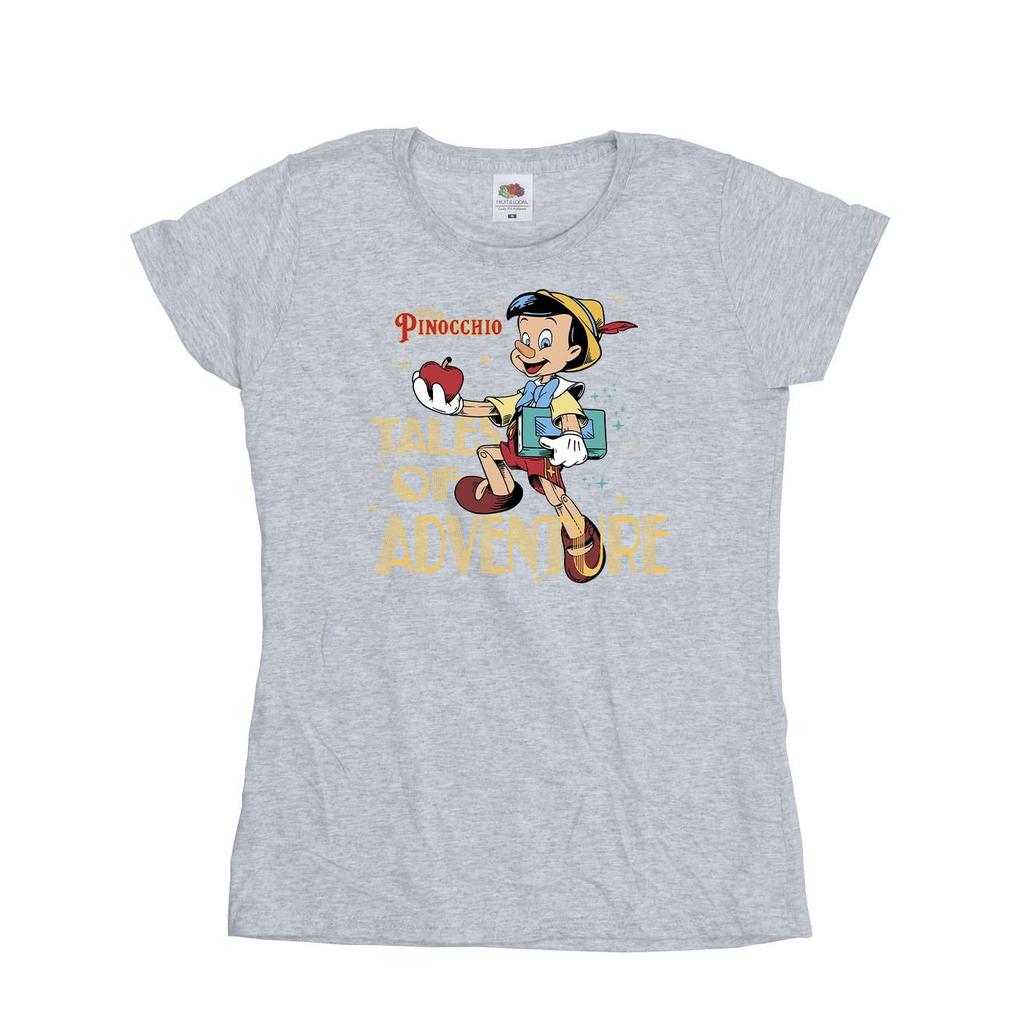 Pinocchio Womens/Ladies Tales Of Adventure T-Shirt