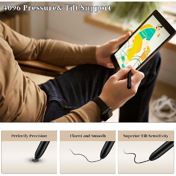 Magnetic Stylus Pen for Remarkable 2 Pen with Eraser, Digital Replacement Pen for Remarkable 2 Stylus Alternative Marker Plus, Compatible with