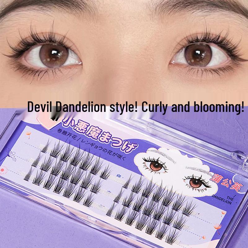 

BQI Natural Gradient Single Cluster Fine-Stem False Eyelashes - Beginner Friendly.
