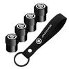 Wheel Tire Valve Stem Caps Airtight Covers&Keychain Style Wheel Air For Jaguar Growler XF XE XJ F-Pace X-Type S-Type F-Type HH2