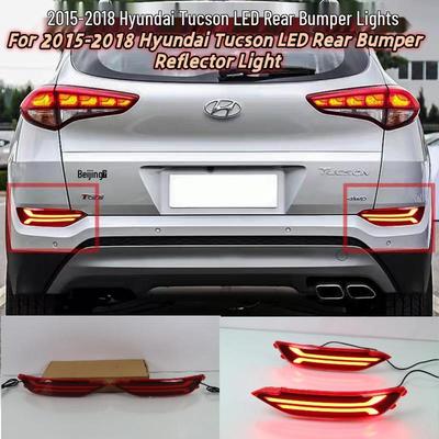 LED Rear Bumper & Fog Lights for 2015-2018 Hyundai Tucson Modification
