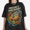 2026 T-shirt alla moda unisex Progetto Hail Mary Cotone T-shirt Manica Corta Oversize Alta Qualità T-shirt Estiva Girocollo Abbigliamento Morbido