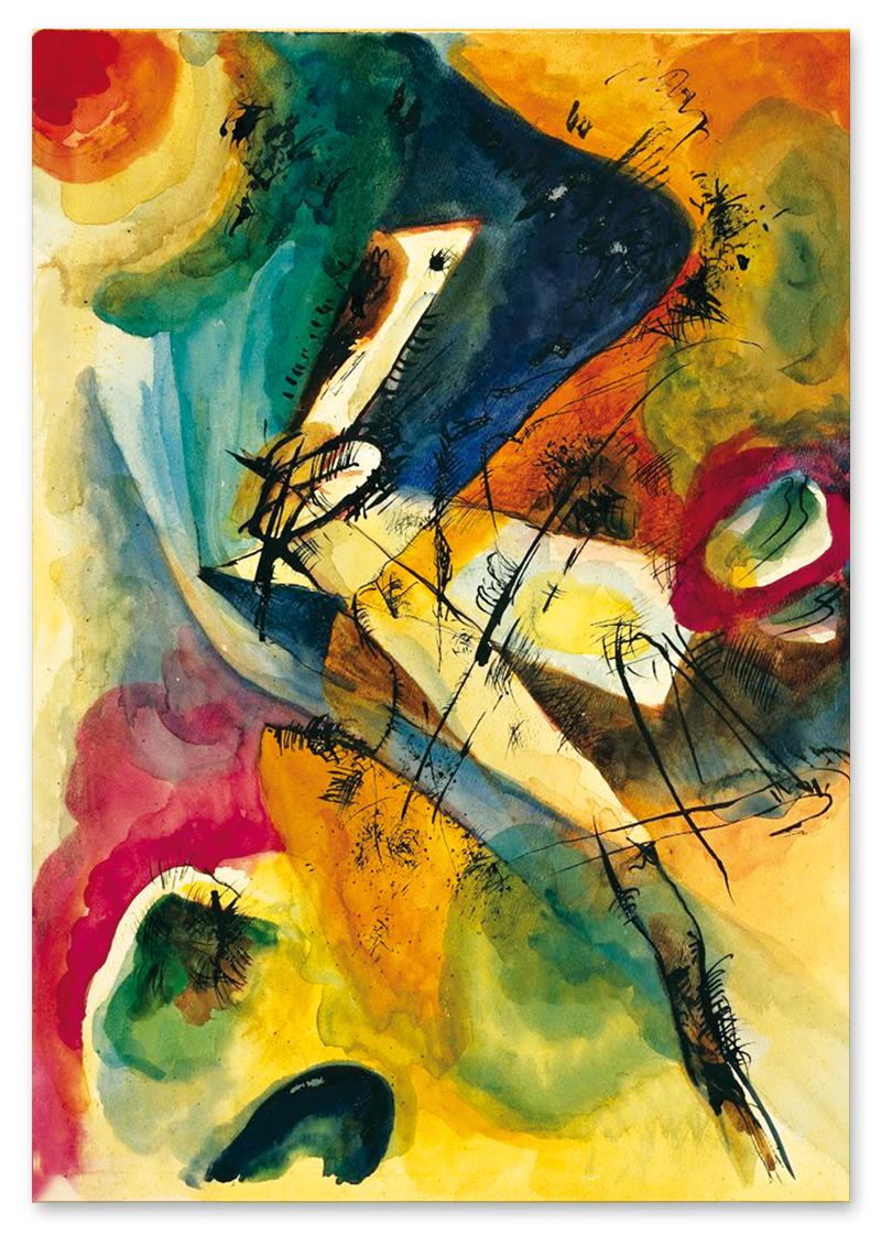 

Картина на полотні Кандинський абстракція 50x70 cm