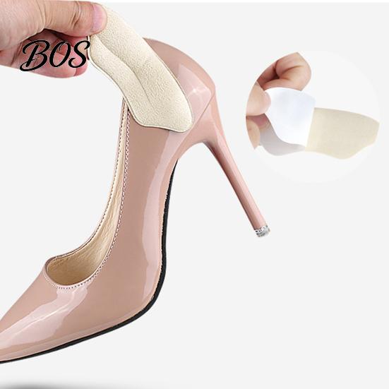 Shoe Size Extender 1 Pair Heel Grips for Shoes, Soft Sponge Cushion Back Adjustable Inserts Pad High Heels, Anti-Slip Liner Tape Women Fit Liners