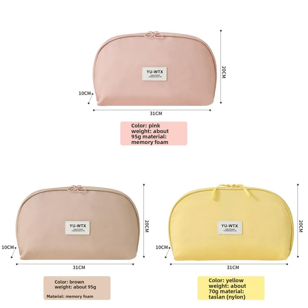Nylone Travel Lingerie Organizer With Multiple Compartments For Home And Vacation Storage