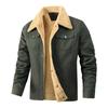 Men's Autumn Jacket, Youth Plus Size Casual Plus Velvet Jacket, Men's Overalls