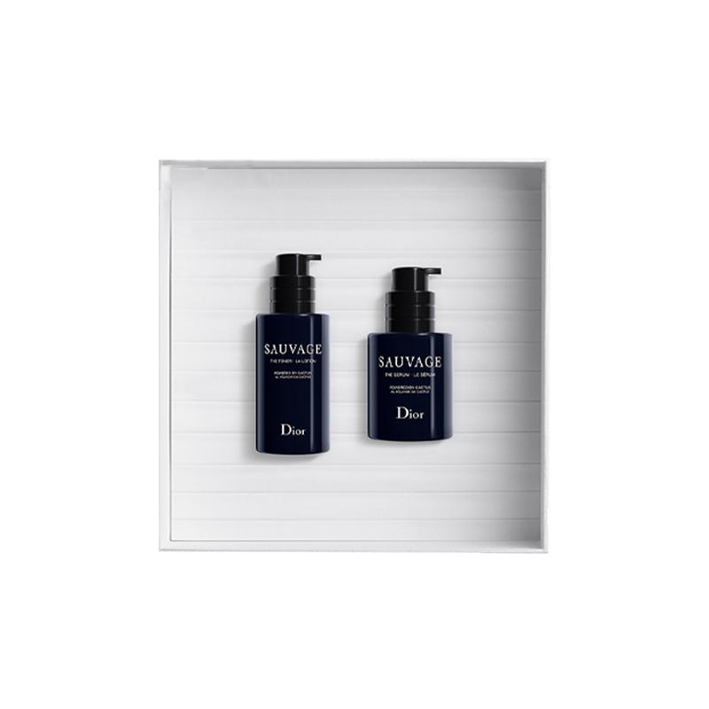 DIOR Skincare Wilderness Toner + Essence Men s Skin Care Set Star Two-piece Gift Box Version Moisturizing and Firming Anti-Aging Oil Control белый