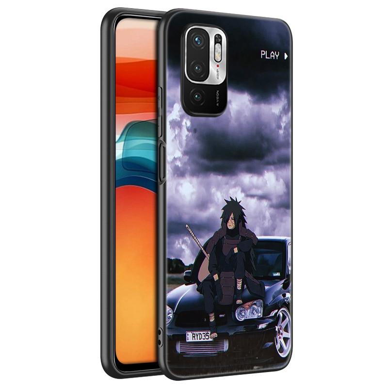 Japan Anime Sports Car Silicone Phone Case For Xiaomi Redmi Note 11 10 9 8 Pro 11T 10T 10S 9S 8T 9 9A 9C 9T Black Soft Cover