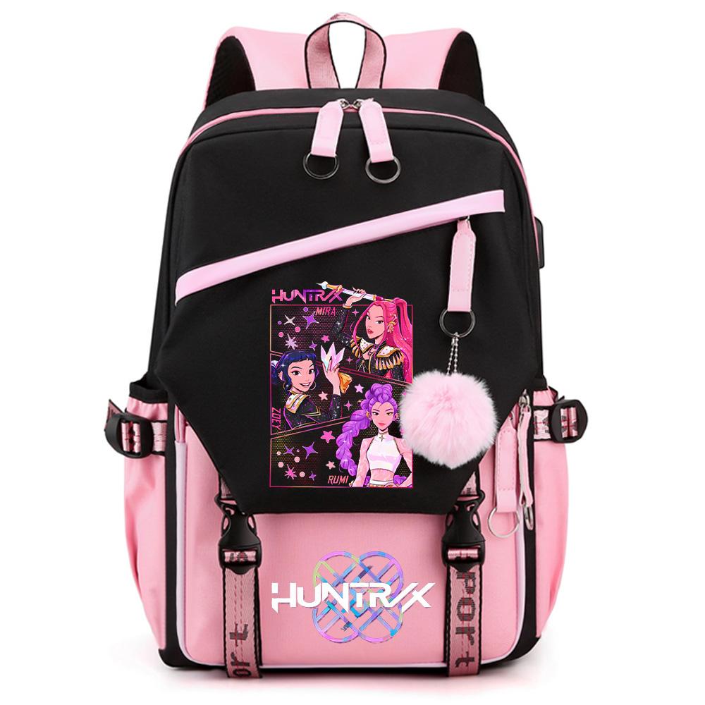 Anime Printed Large Capacity Backpack for Teenger Student Girl Boy Schoolbag Bookbag Women Waterproof Travel Bag Gift