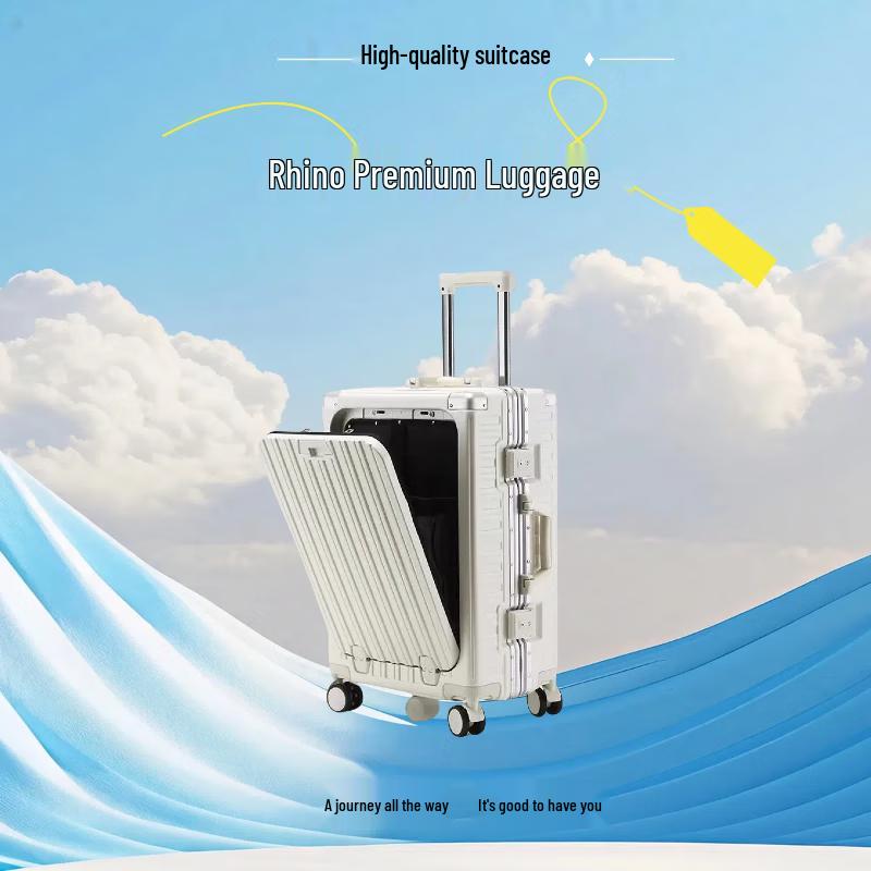 Xixingzhe 088 Front-Opening Business Hardside Spinner Luggage 22 Inch