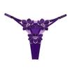 Emotional Embroidered Japanese Panties Female Chic Pattern Sexy Hot Transparent Temptation Adjustable Thong Head 2265