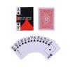 1 Deck Letters Pattern Poker Set New 54Pcs Big Character Texas Holdem Waterproof Plastic Playing Card Game Flexible Table Game