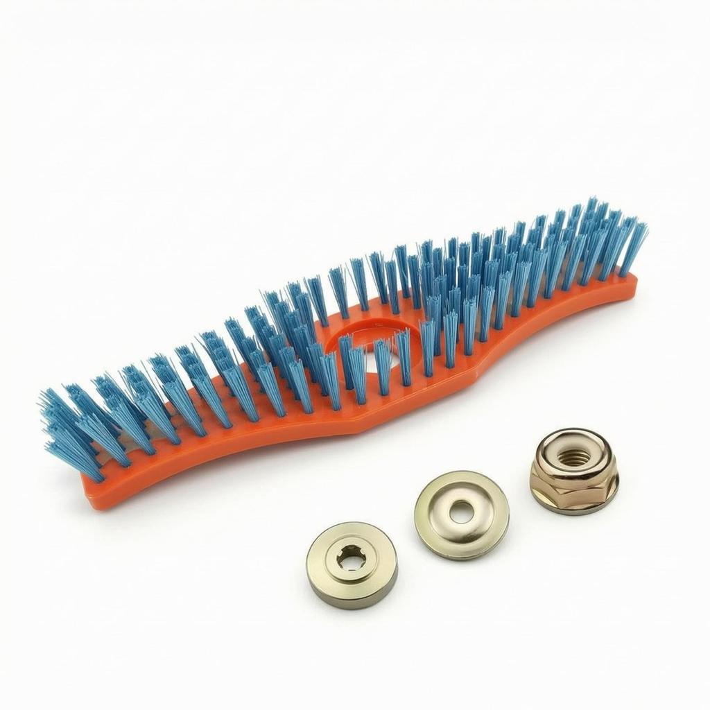 Scrub Brush Head Outdoor with Pole Socket Stiff Multi-Purpose for