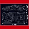 Mould King 13190 Technical Car Toys The APP& RC Red Lyken Sport Racing Car Building Block Assembly Brick Set Kids Christmas Gift