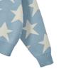 Peulomaleul 80S Vintage Graphic Knit / Sky Blue