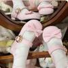 Fashion Cute Bow Versatile Low Heel Round Toe Shallow Mouth Women's Single Shoes