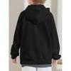 Classic Fashion Children's Girl Hooded Sweatshirts | Available in Black, White and Pink | HUNTRX Pattern | KPOP Demon Hunters