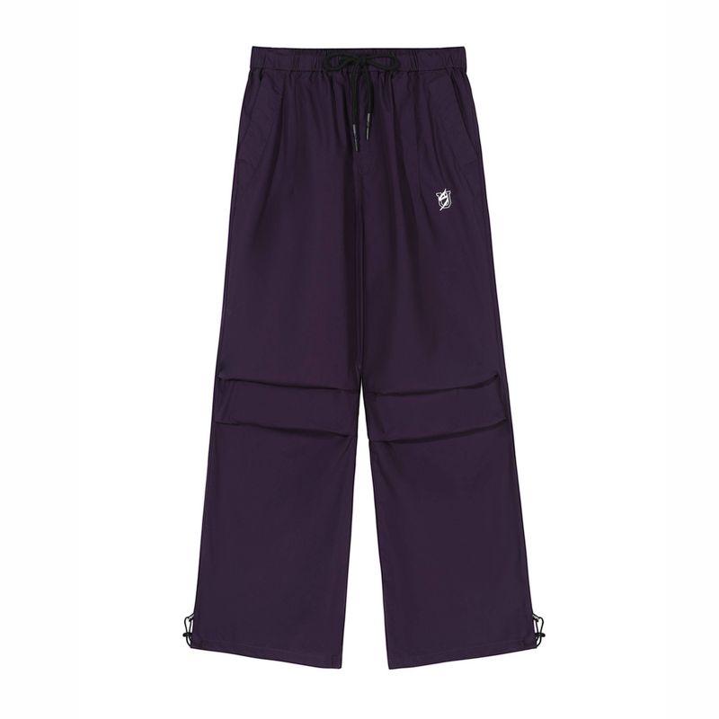 

Hip Hop Street Multi-Color Paratrooper Skateboard Casual Pants Purple M