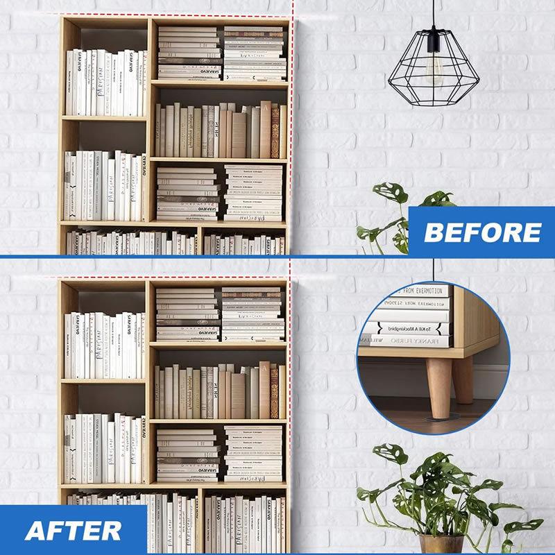 10 STÜCKE Verstellbare Kunststoff Möbel Tisch Nivellierfüße Nivellierunterlagen Höhenkeile Möbeldichtung Tisch Stuhl Ausgleichsfuß Dichtung