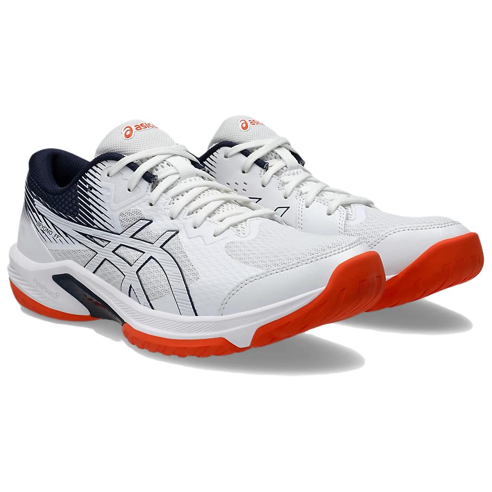 Asics Beyond FF Synthetic Leather Comfortable Versatile Shock Absorbing Durable Low Top Training Shoes Men sneaker White 1073A057-104