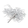 101 Pcs Set Skirting Nail Carbon Steel Galvanized Non Marking Double Headed Seamless Nails