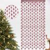 Lush Tree Christmas Tinsel Curtain In Various Colors For Eyecatching Backdrops Party