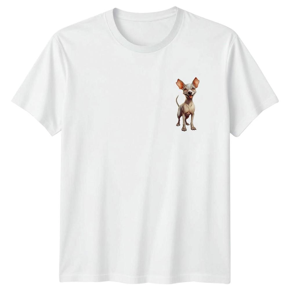 Happy Chihuahua Dog Animals Dogs Unisexs TShirt Unisexs Tee Graphic Unisex Top S